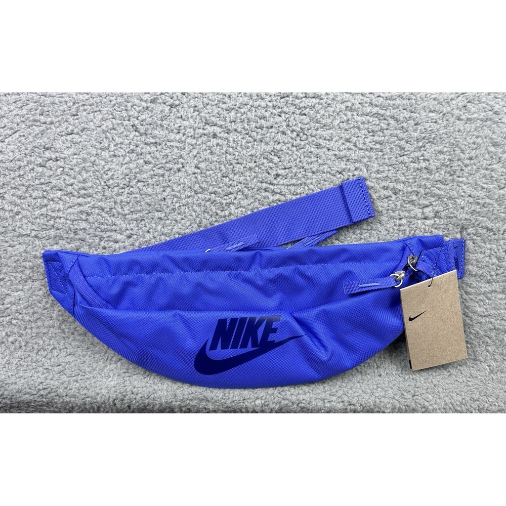 Nike Heritage Waist Bag Fanny Pack Swoosh Casual Blue DB0490-581 Brand NEW!
